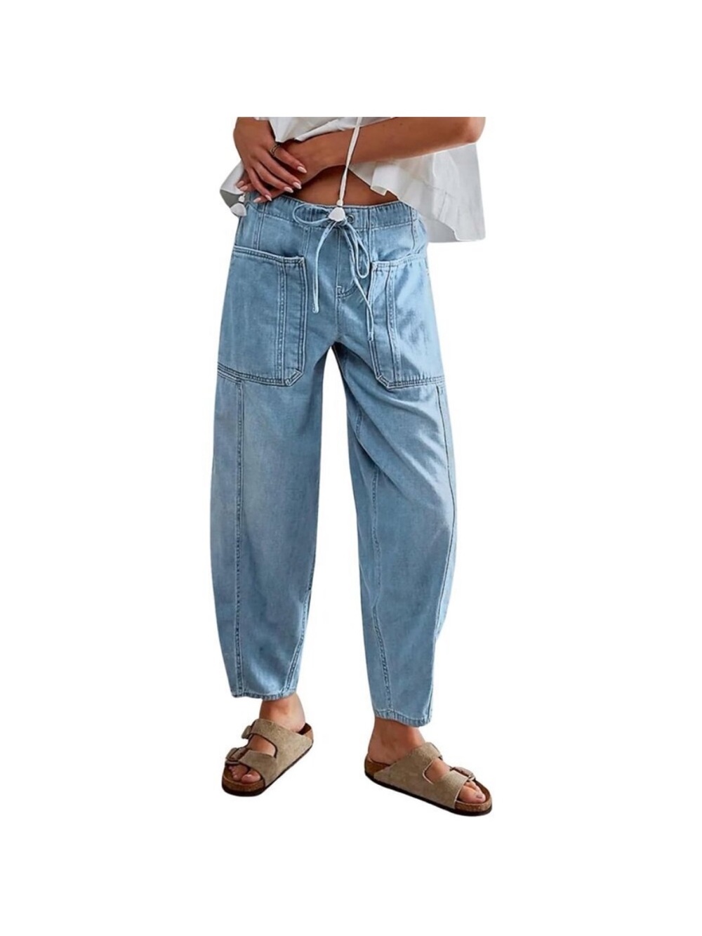 Free People We the Free Silverton Pull-on Jeans